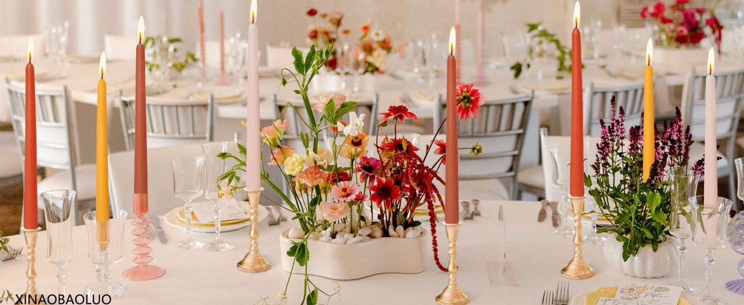 Scented candles orange