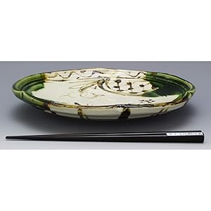 中島塩草　織部花形　皿　6枚 Amazon｜瀬戸焼 中島塩草 「 織部のうつわ 」 6寸 織部皿