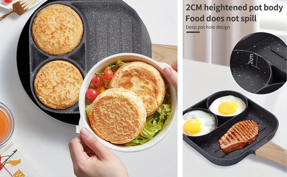 Nonstick Kadai Fry Ceramic Pan