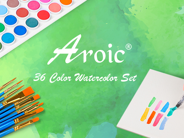 Watercolor Paint Set