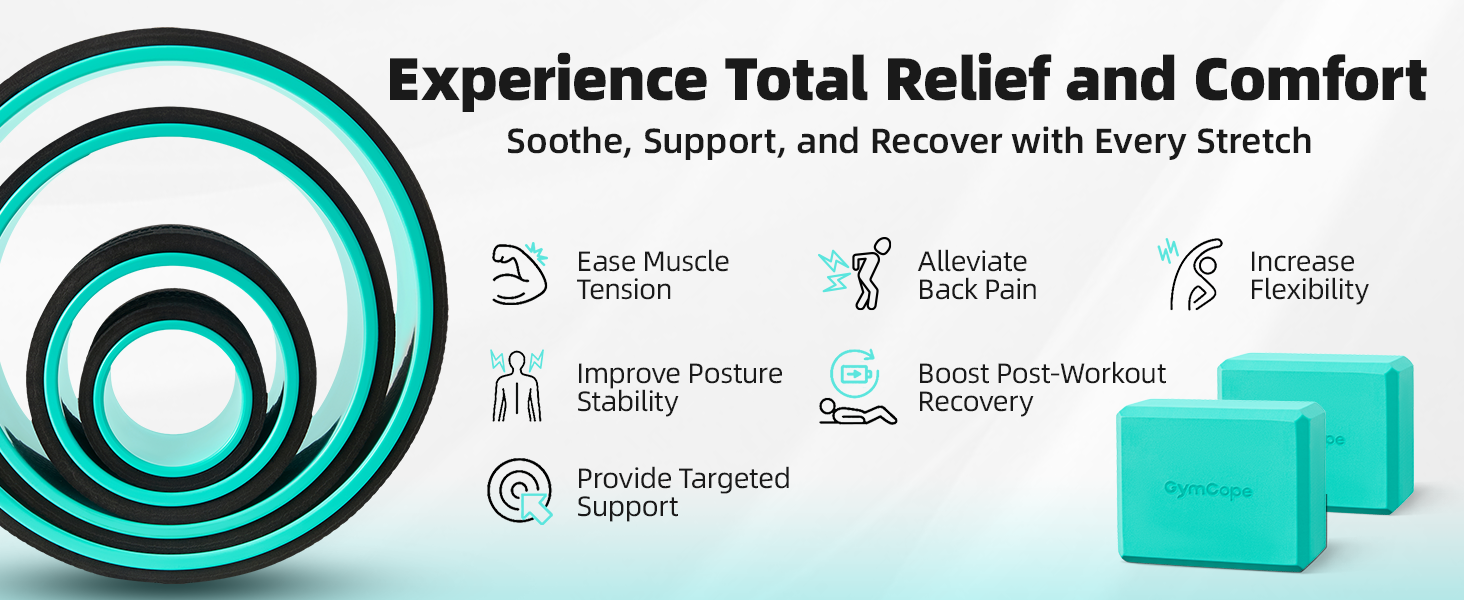 full body massage roller set for back sciatica neck shoulder and leg pain relief