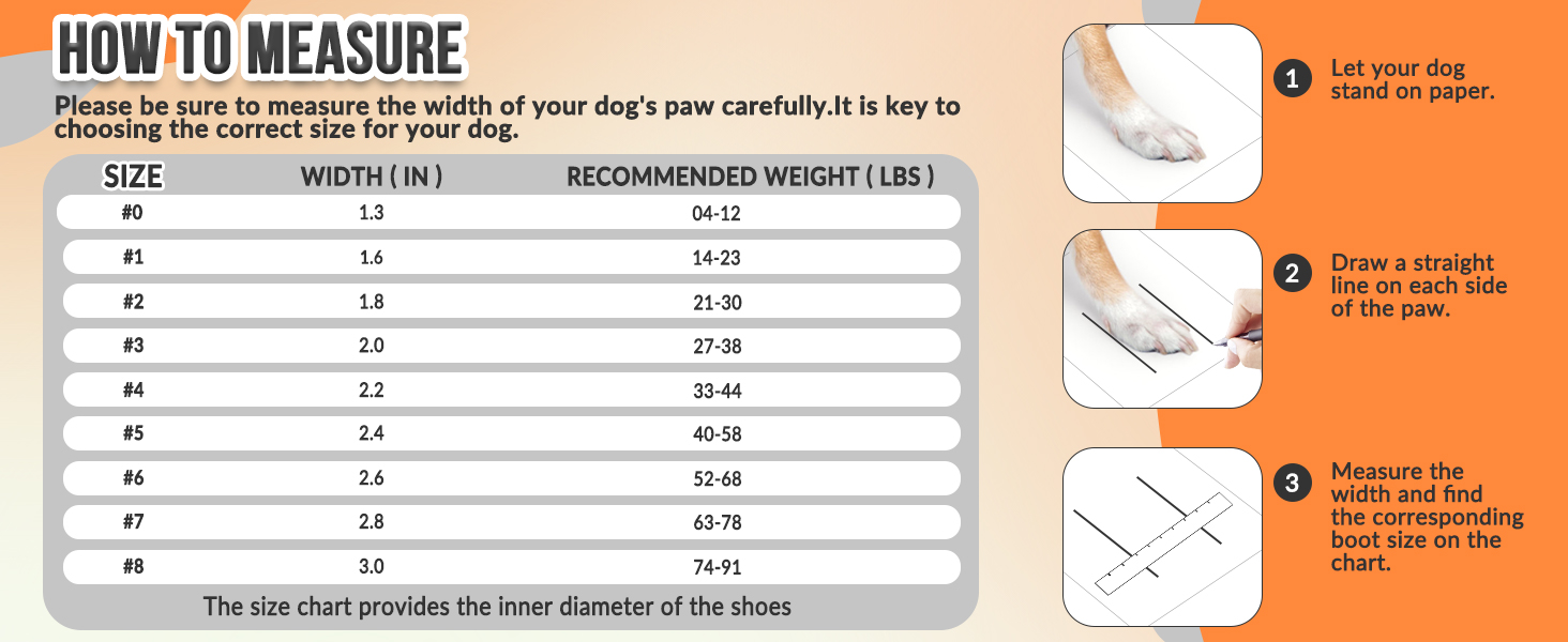 Eyein Dog Boots Paw Protector - Waterproof Dog Shoes for Rainy Winter Snowy Day, Non-Slip Dog Shoes with Reflective Strip for Injured Paws, Dog Walking Boots for Small Medium Large Dogs(2pcs 20 Dog Boots