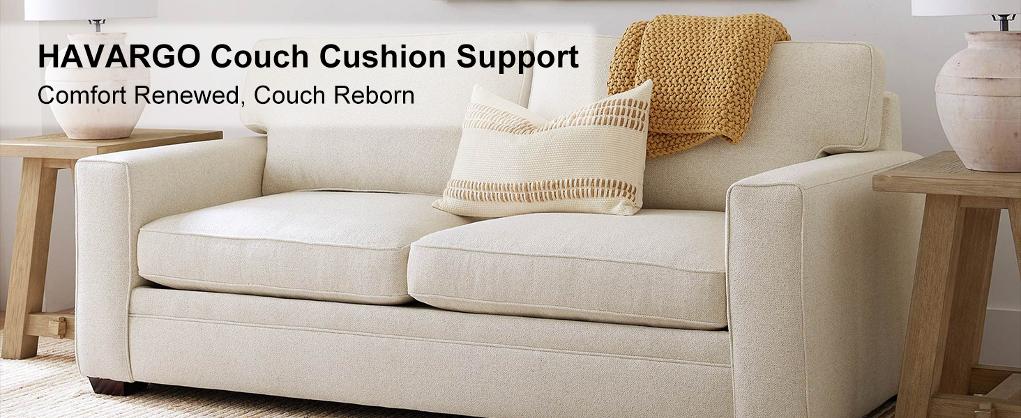 HAVARGO COUCH CUSHION SUPPORT SOFA CUSHION SUPPORT LOVESEAT CUSHION SUPPOT