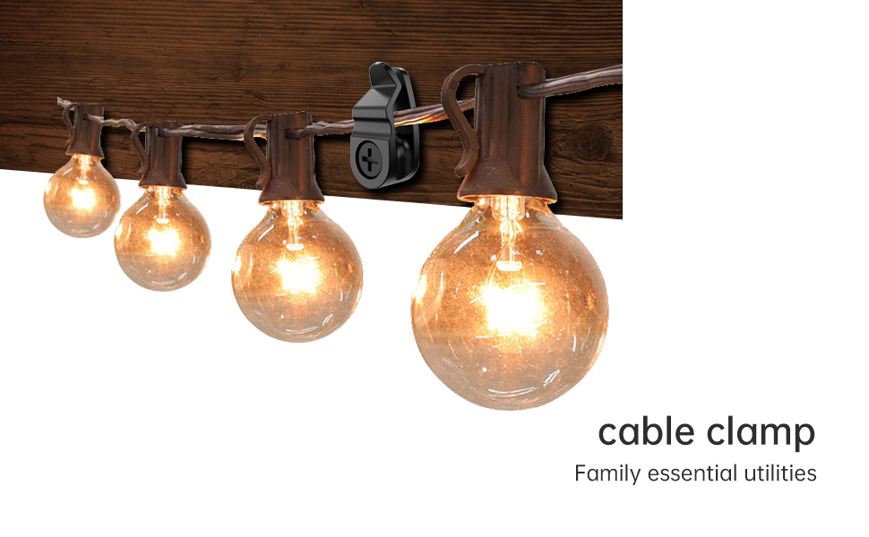 GEZIDEA String Light Hanger Hooks,Screw in Hooks for