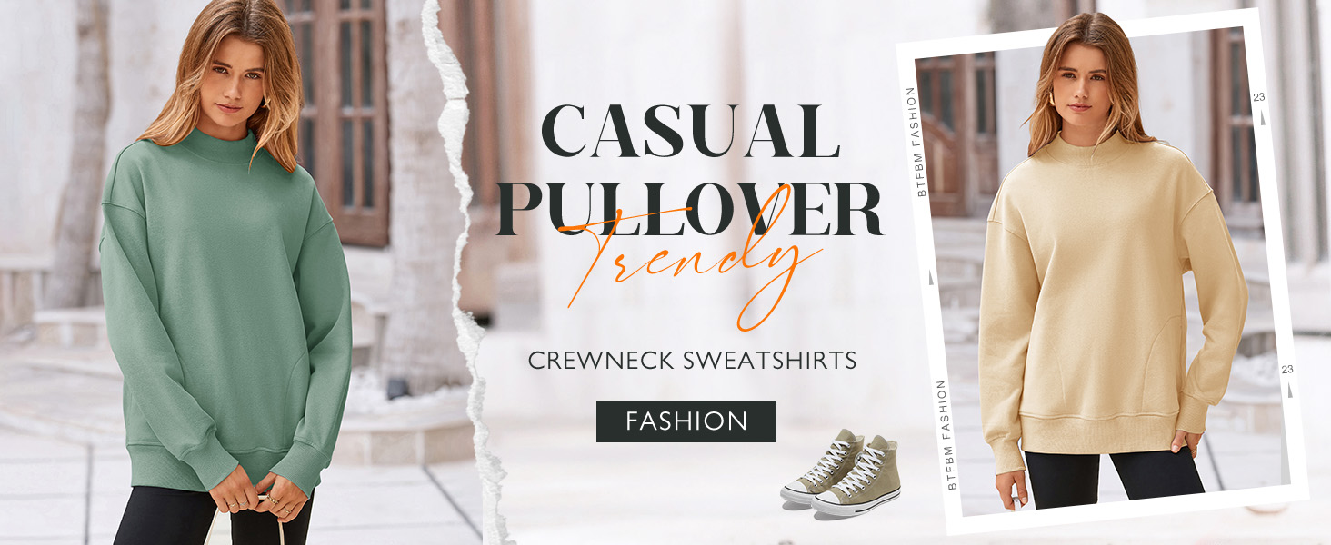 oversized sweatshirts for women loose fit womens sweatshirts trendy womens fall outfits 2024 Office