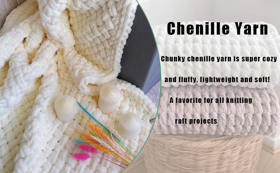 Black Bulky Chenille Yarn for Hand Knitting Blankets (30 Yards, 8.8 Ounces Each) 5a289269 Aab8 4c40 A538 Ce705b8d5012. CR0,0,970,600 PT0 SX970 V1