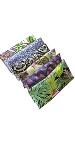 Peacegoods Pack of (6) Eye Pillows - Lavender Flax Filled - Washable Cover Cotton - Yoga Massage Spa