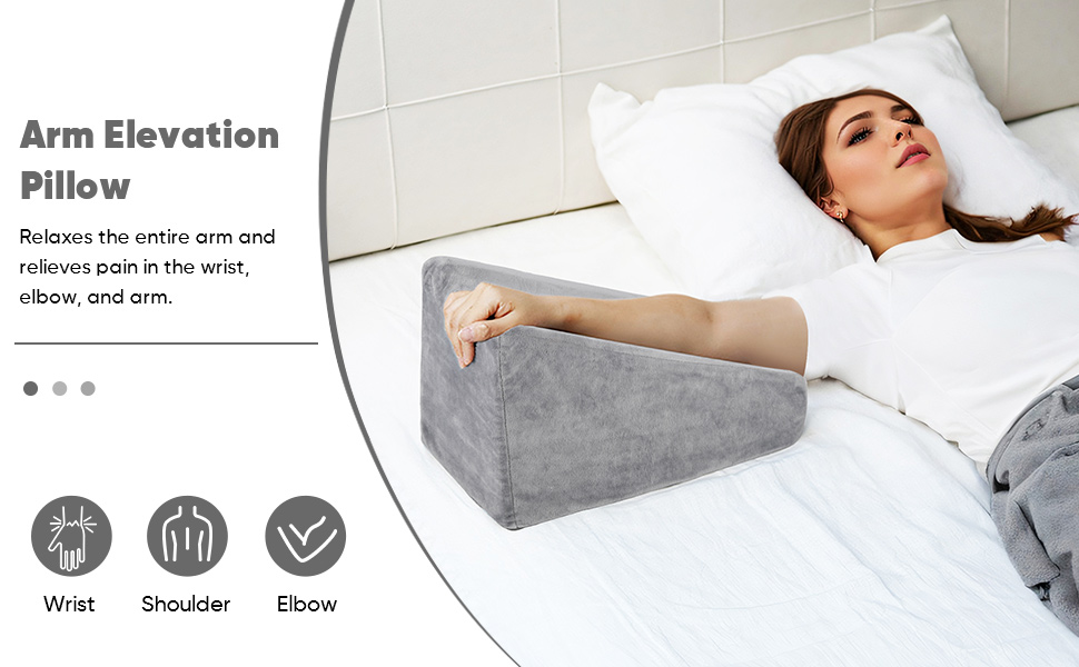 TBXONMOW Arm Elevation Pillow Wedge Arm Pillow for Adult