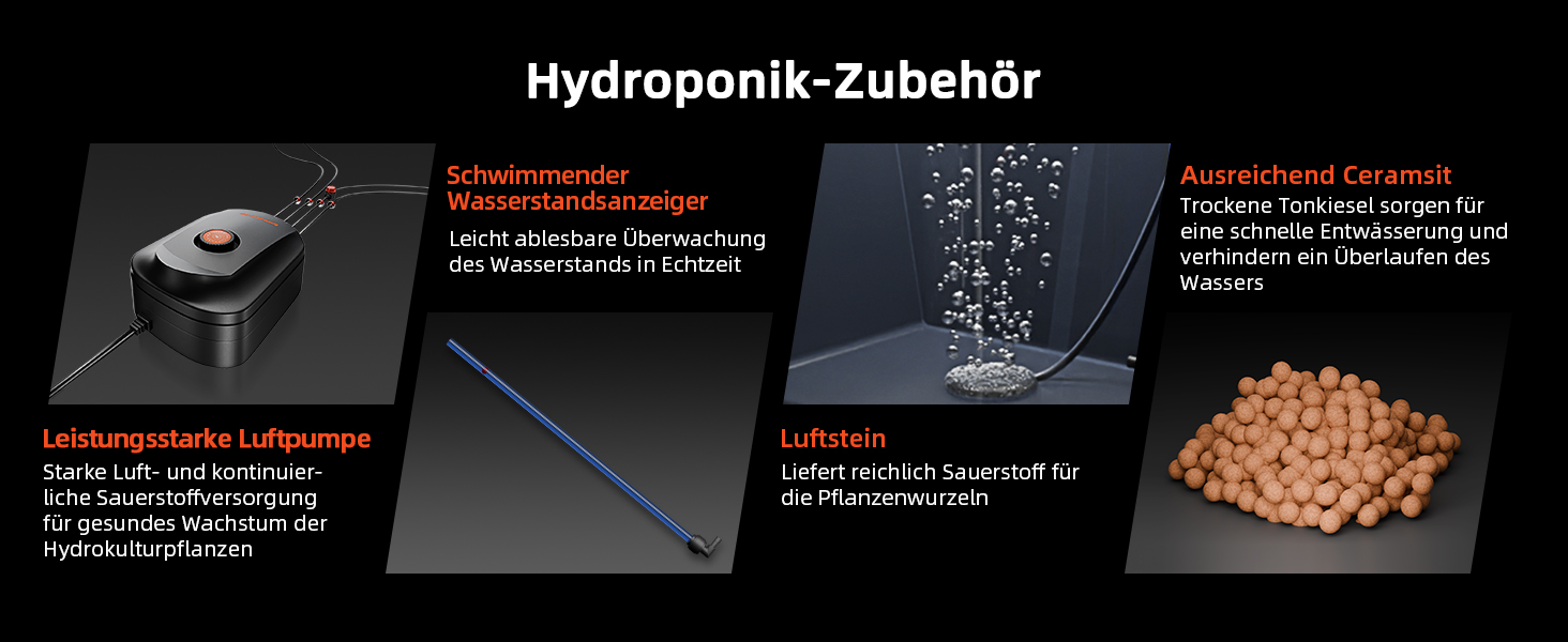 DWC Hydrokultur Anbausystem