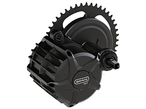 Bafang M300 Mitte Motor Einheit 43V 250W - Schwarz kaufen bei HBS