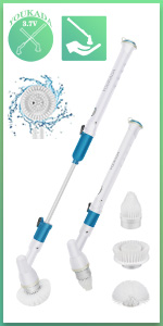 electric spin scrubber