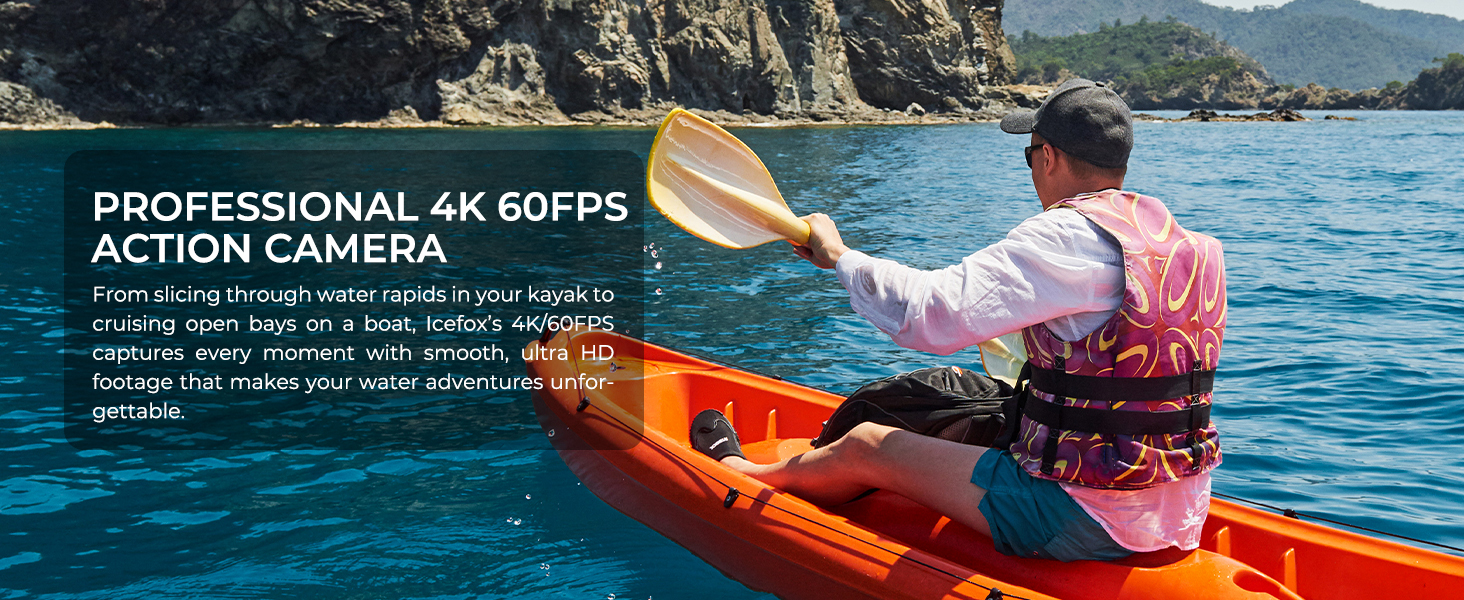 PROFESSIONAL 4K 60FPS ACTION CAMERA