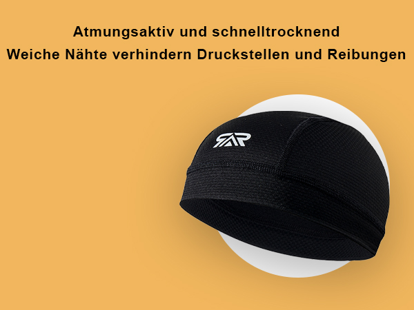 mütze unterm fahrradhelm