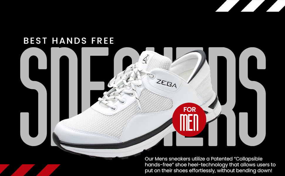 zeba hands free sneakers reviews