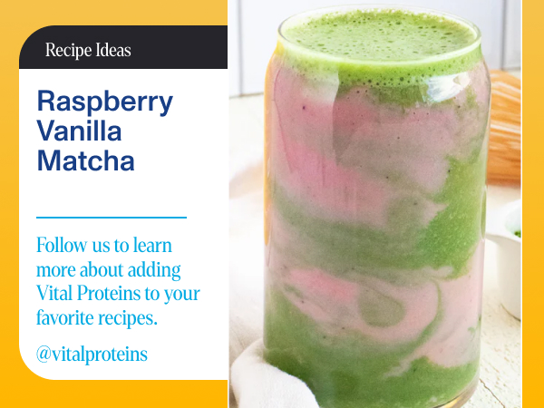 Raspberry Vanilla Matcha Recipe