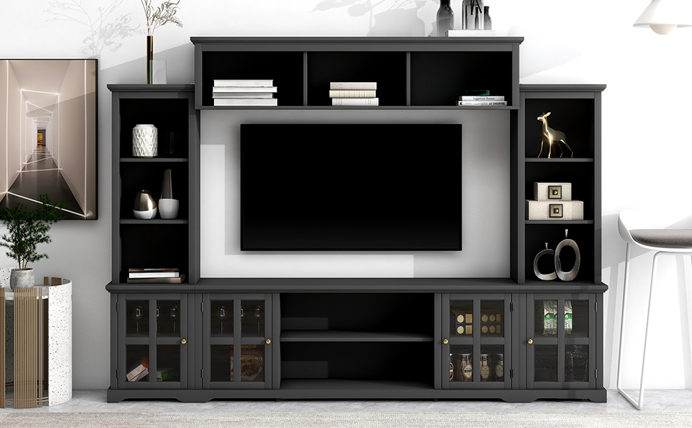 IDEE テレビボード ATINO TV CABINET Bestier Mid-Century Modern TV Stand for TVs up to 70