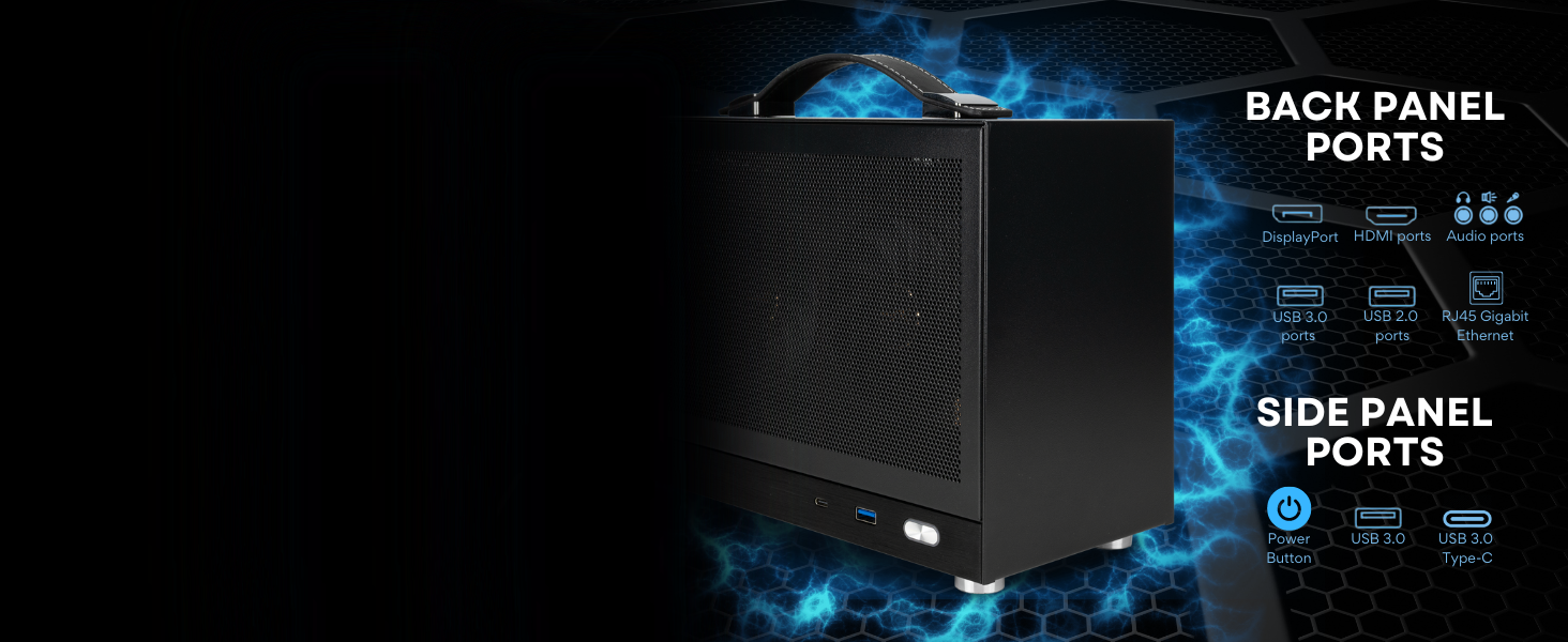 Our LAN Gaming Mini PC delivers like the Yeyian Yumi Lancer gaming pc and Corsair One i500 gaming PC