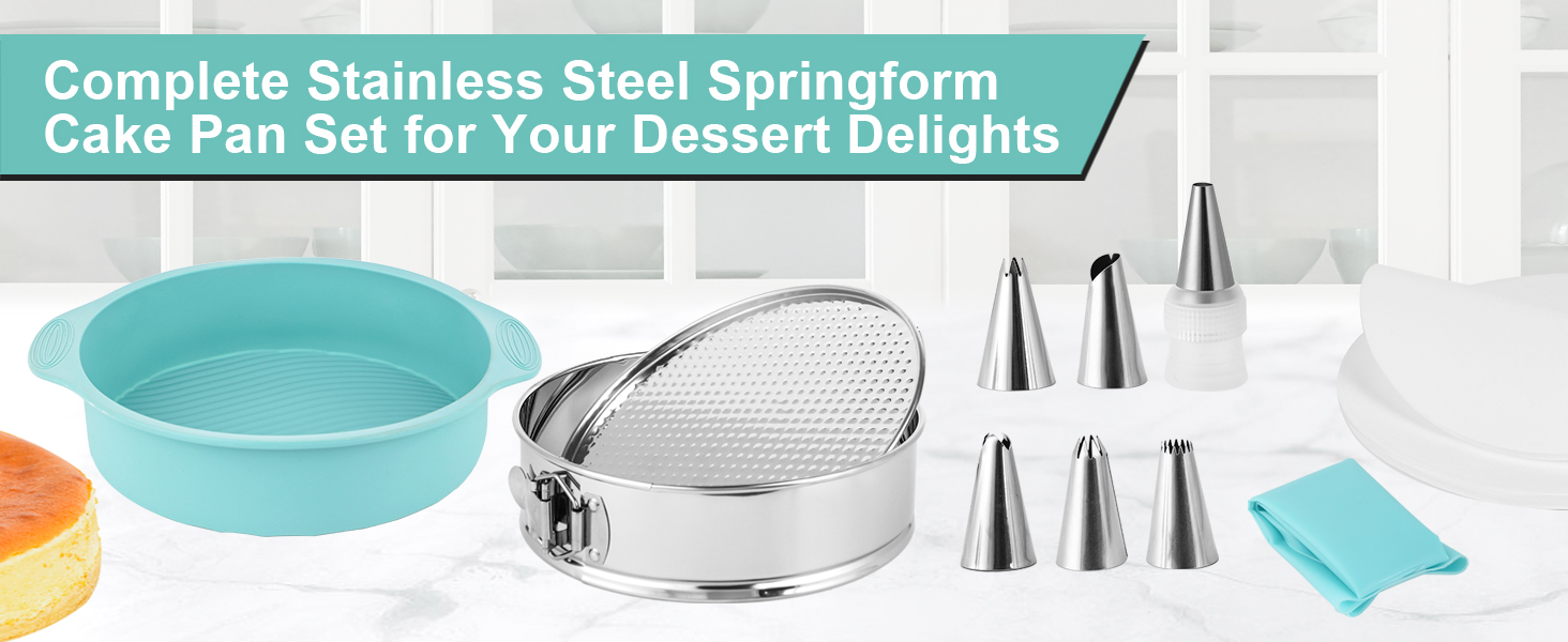 stainless steel springform pan
