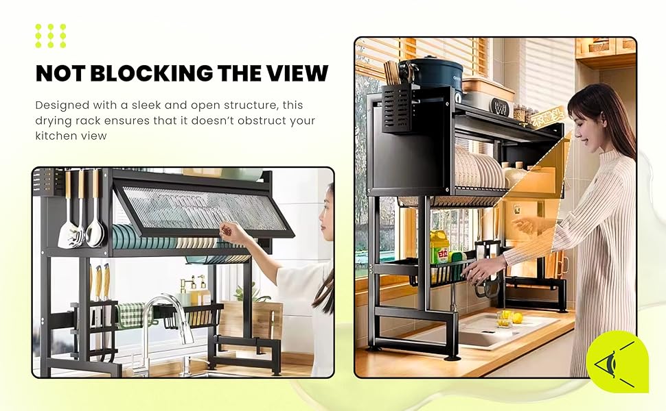 Steel Dish Rack with Removable