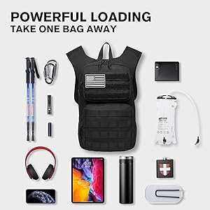 Exquisite hydration backpack