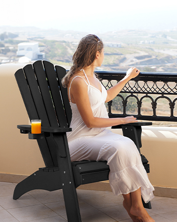 Cecarol Oversized Adirondack Chair