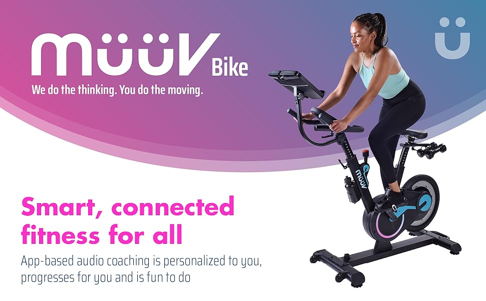 Stamina muuv Bike Smart, Connected Exercise Bike