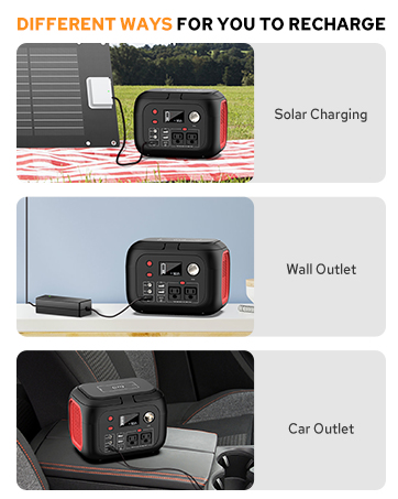 flashfish portable power station charger flashfish portable power station solar panel mini generator