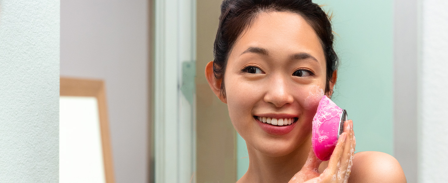 sonic facial cleansing brush