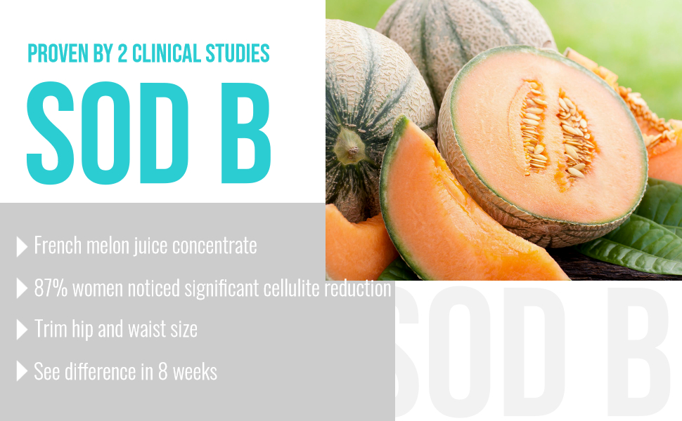 SOD B french melon juice concentrate cellulite support