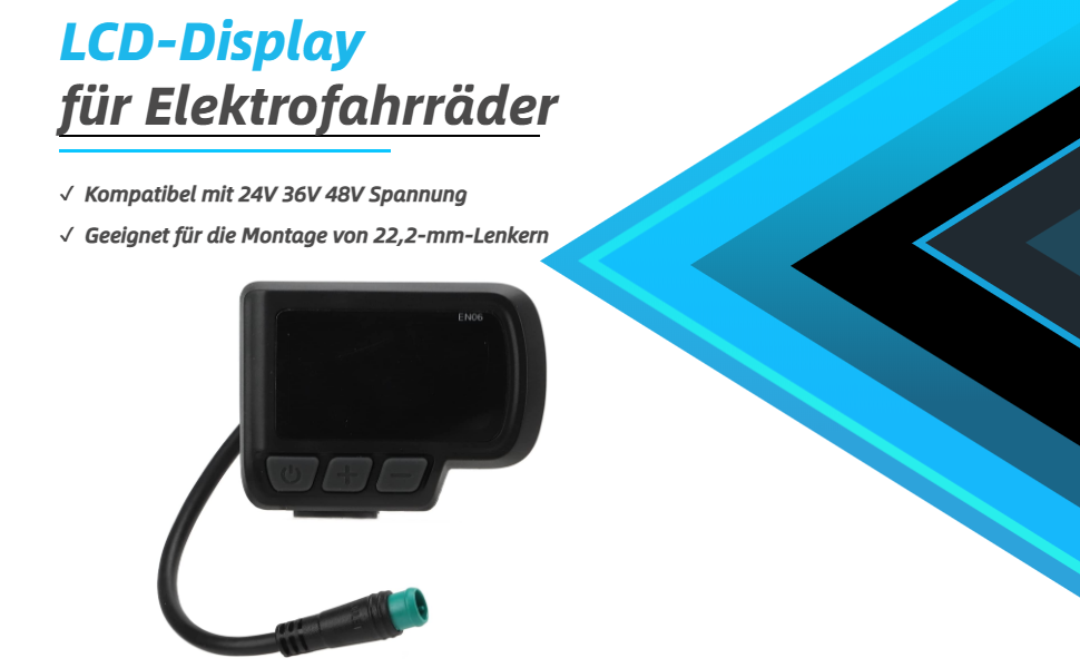 electric bicycle lcd display meter