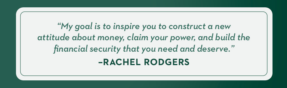 Rachel Rodgers, we should all be millionaires workbook, million dollar action