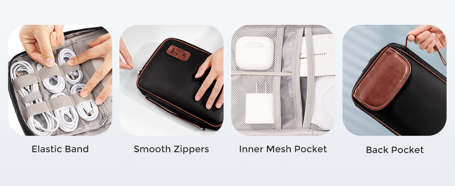 Divided design for easy storage and organization