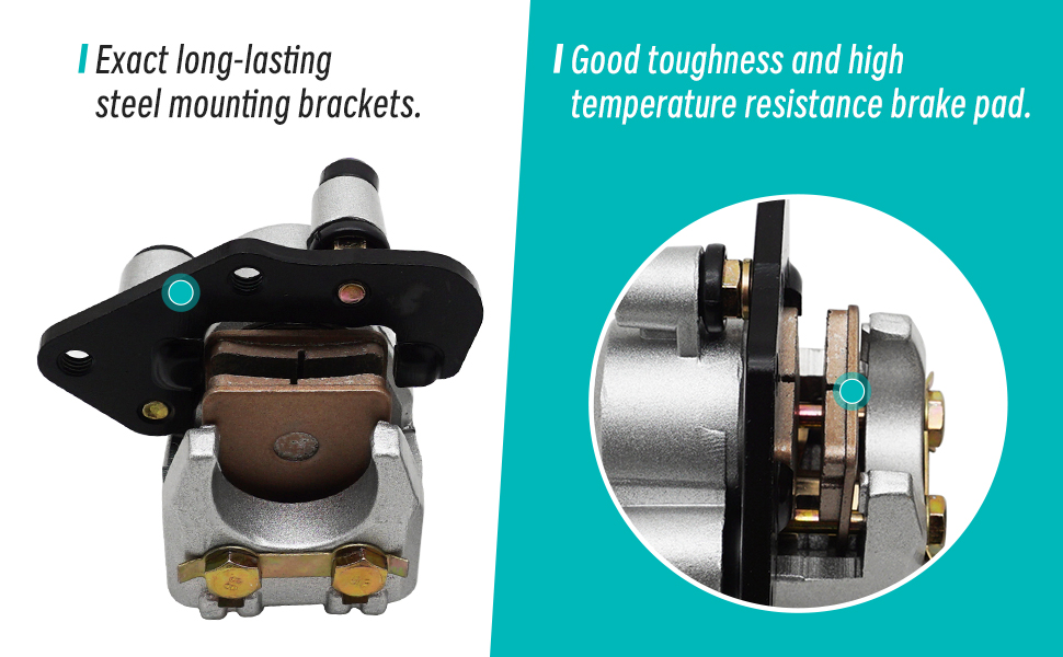 ひ　0108 Amazon.com: Front Left Right Brake Calipers & Pads for