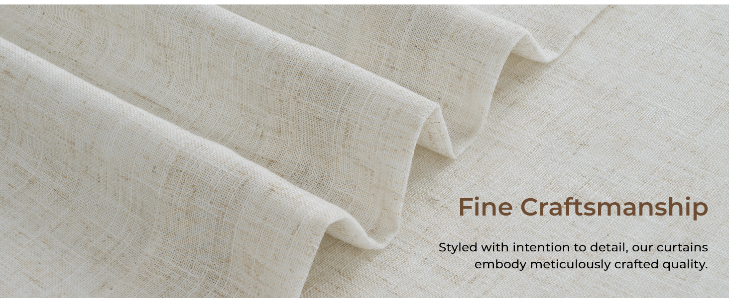 linen blackout curtains