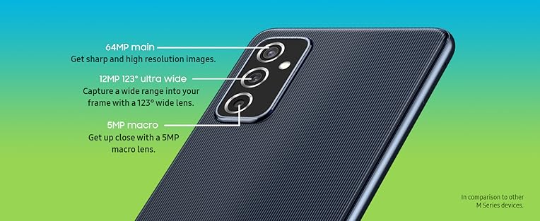 スマートフォン本体 Galaxy - Galaxy M52 5G Samsung Galaxy M52 5G 発表、6.7インチ・5000mAhバッテリー搭載