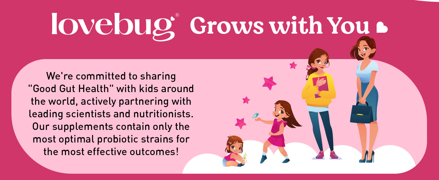 probiotic gummies Bacillus subtilis strawberry flavor