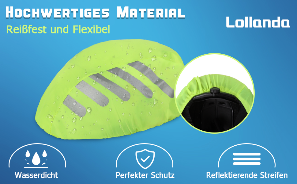 fahrradhelm regenschutz