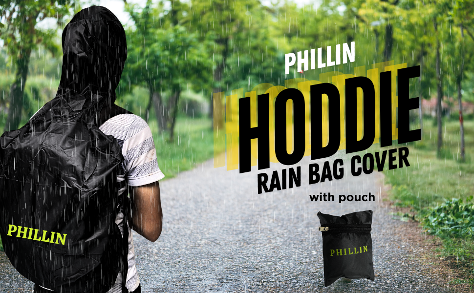 Rain Cover for Backpack with Elastic Adjustable and Carrying Pouch Dustproof Waterproof Laptop Bag Protector Travel Accessories 35-45 Liter Hoddy Style (Sea Green) 2 Rain bag cover