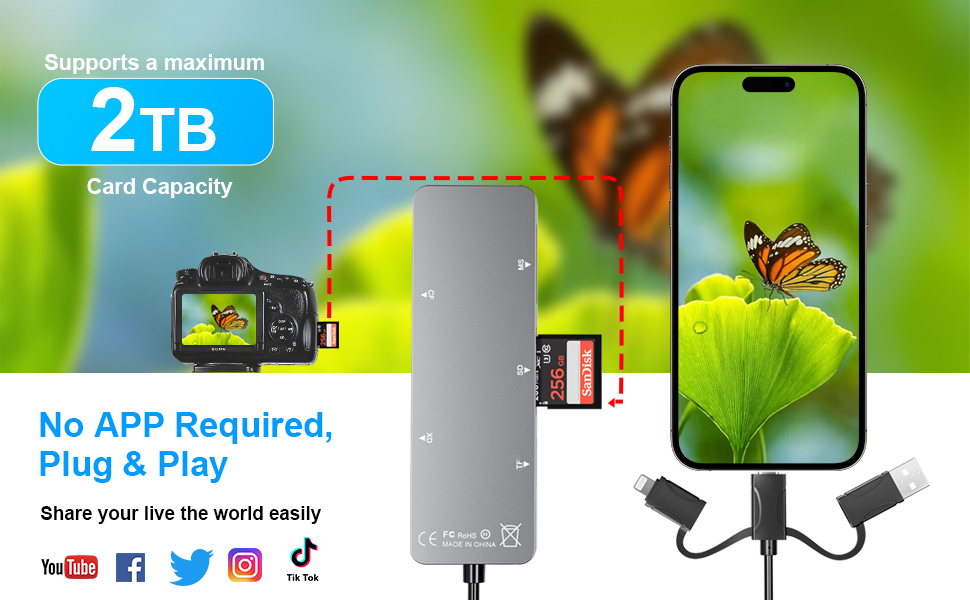 memory stick pro duo adapter to sd card