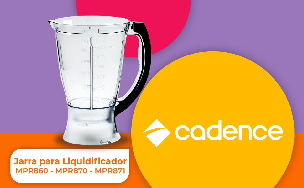 Jarra para Liquidificador MPR860 - MPR870 - MPR871