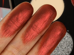 Metallic Red Eyeshadow