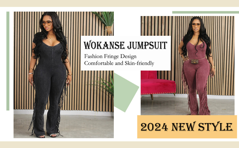 Amazon.com: WOKANSE Women's Solid Tassels Sexy Bodycon