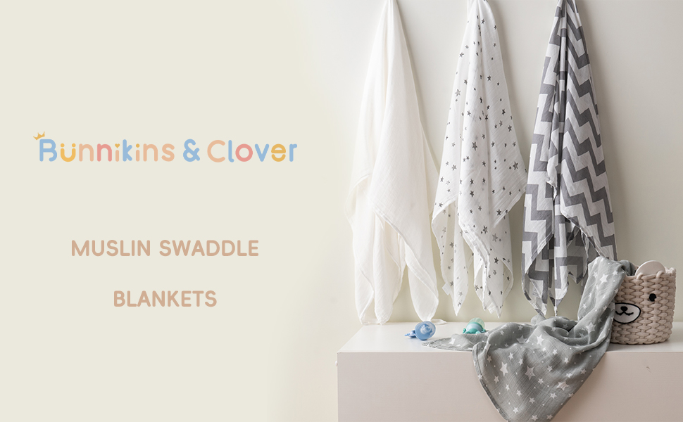 Musselin-Wickeltücher