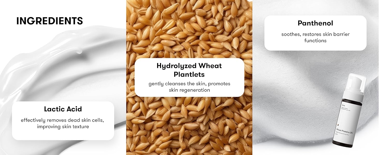 Sane - Cleansing Foam with Wheat Proteins 3% - 5.07 fl oz