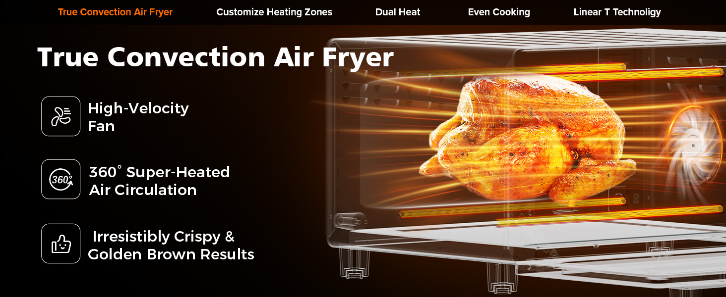 True Convection Air Fryer
