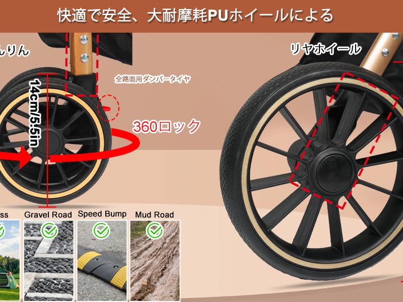 MILA&LOUIS 中型・小型犬・ペット用ベビーカー Amazon | MILA&LOUIS ペットカート分離型 取り外し可能 軽量