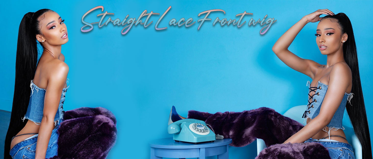 straight lace front wigs human hair