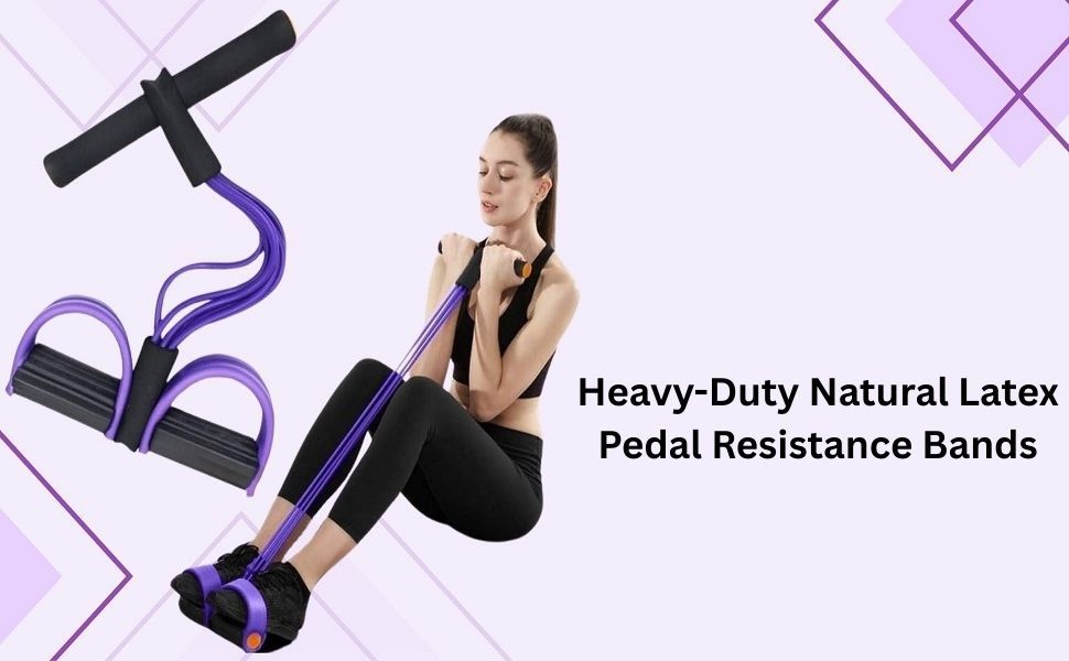 4-Tube Resistance Band Exercise Equipment
