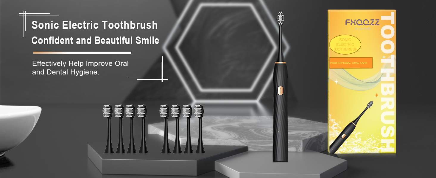 Sonic Electric Toothbrush for Adults