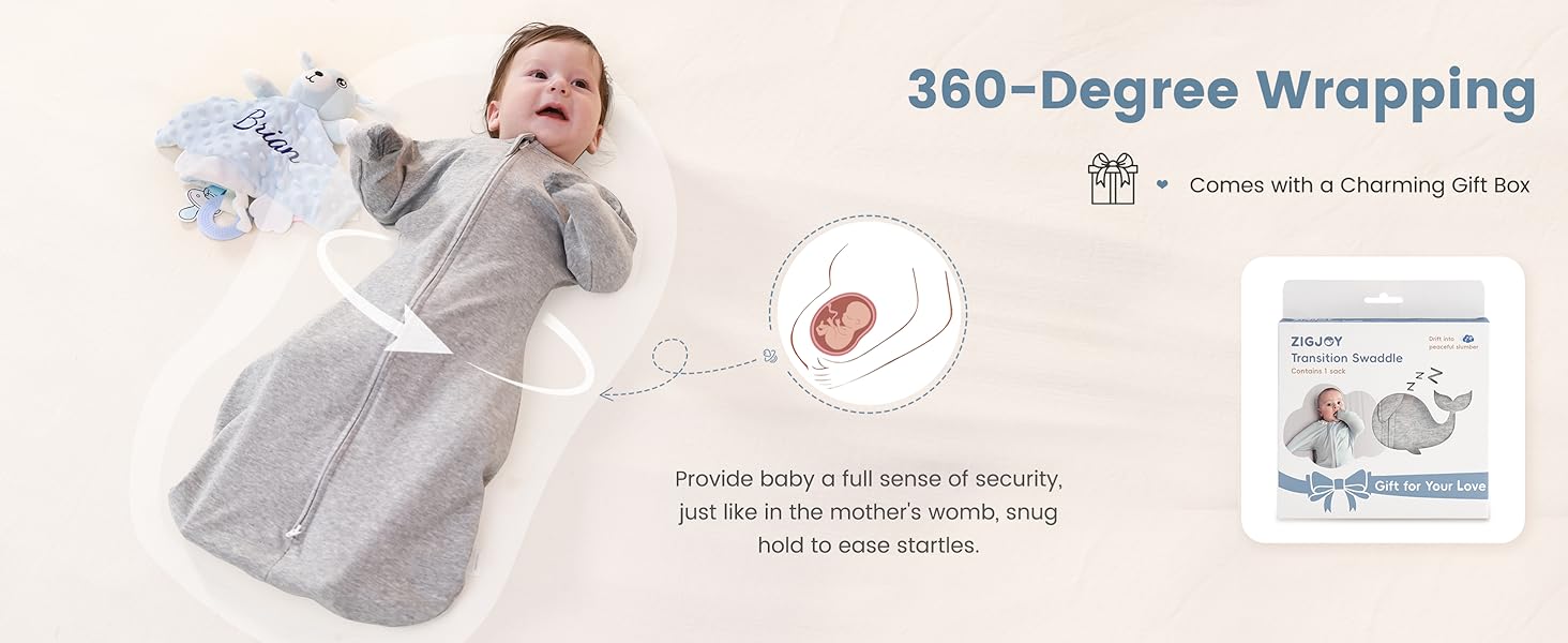 transitional swaddle sack